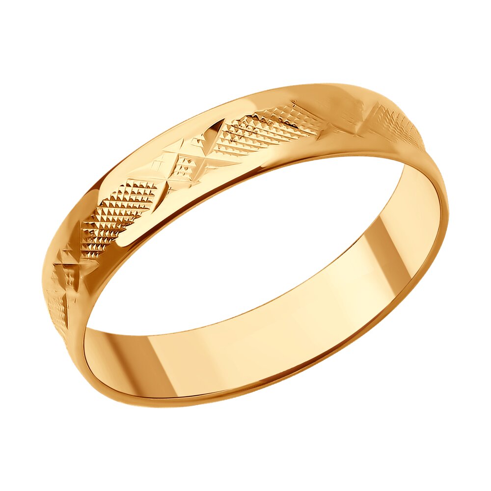 Кольцо обручальное SOKOLOV из золота